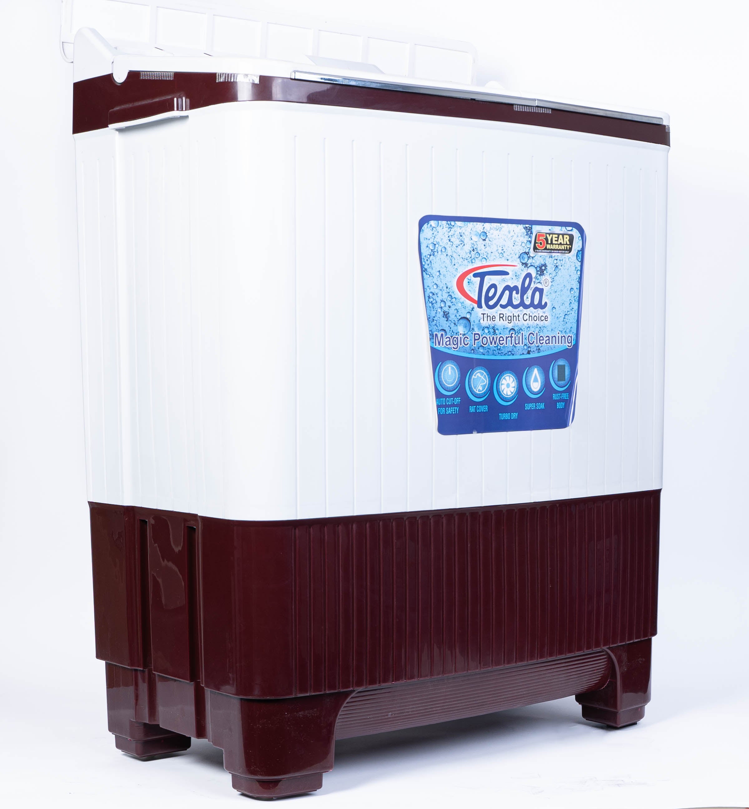 Texla Washing Machine - 9.0 KG - Model (9551)
