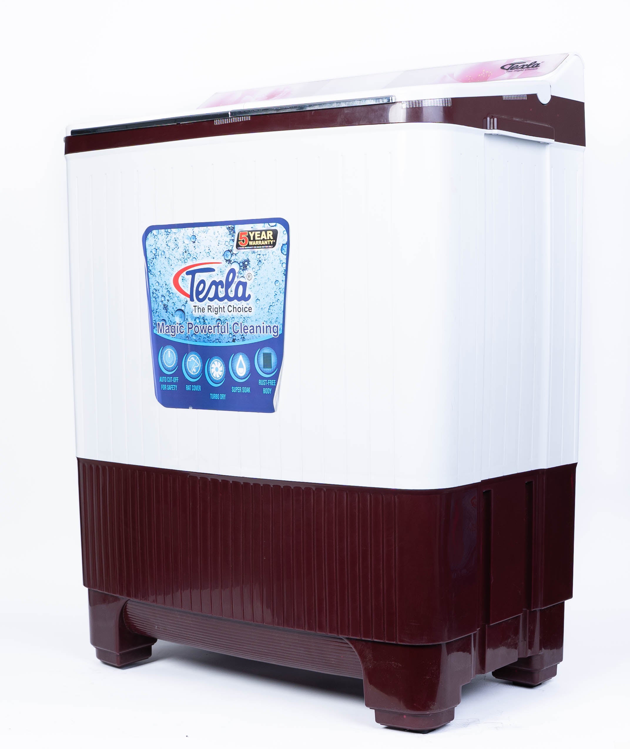 Texla Washing Machine - 9.0 KG - Model (9551)