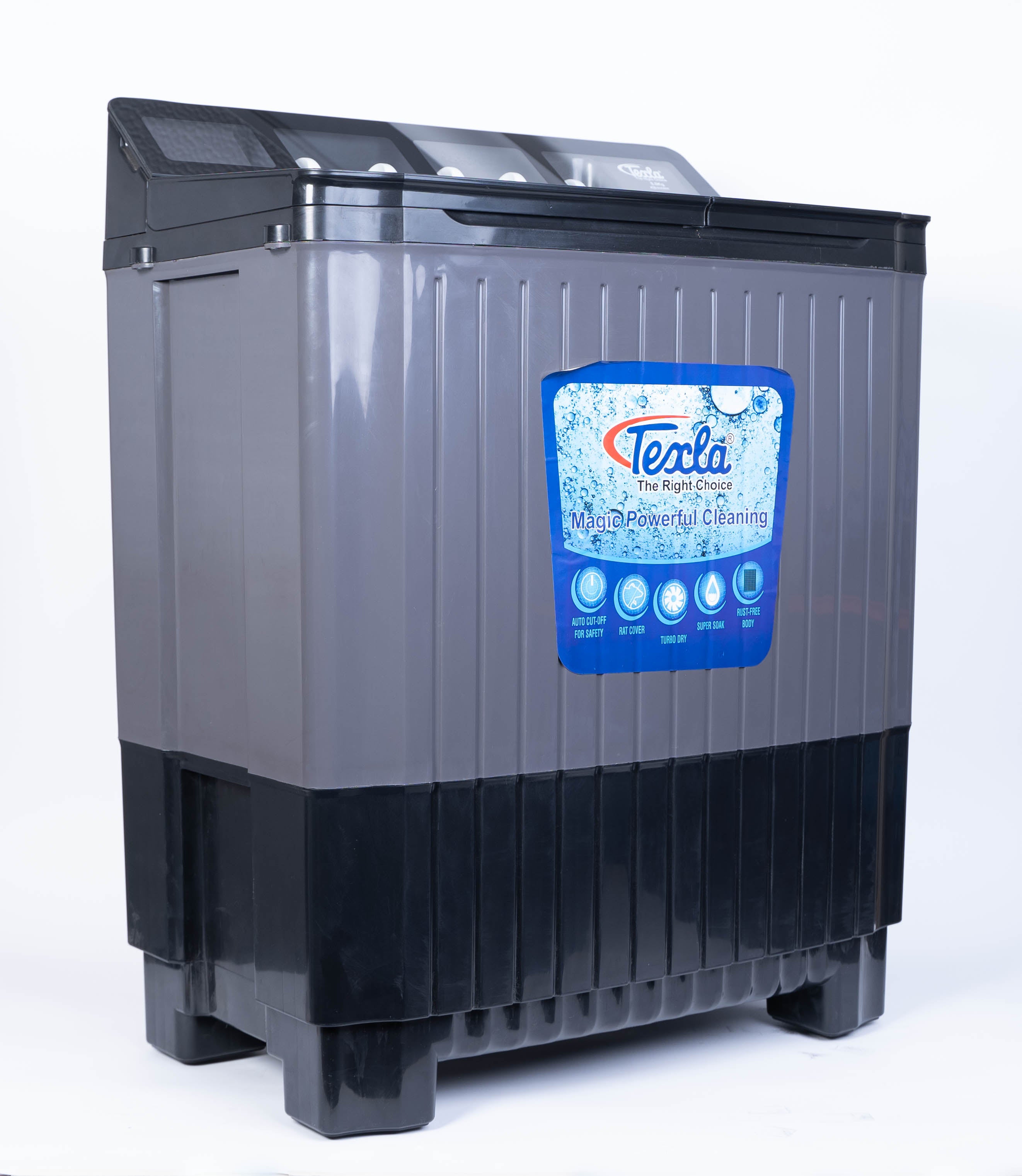 Texla Washing Machine - 8.0 KG - Model (8055)