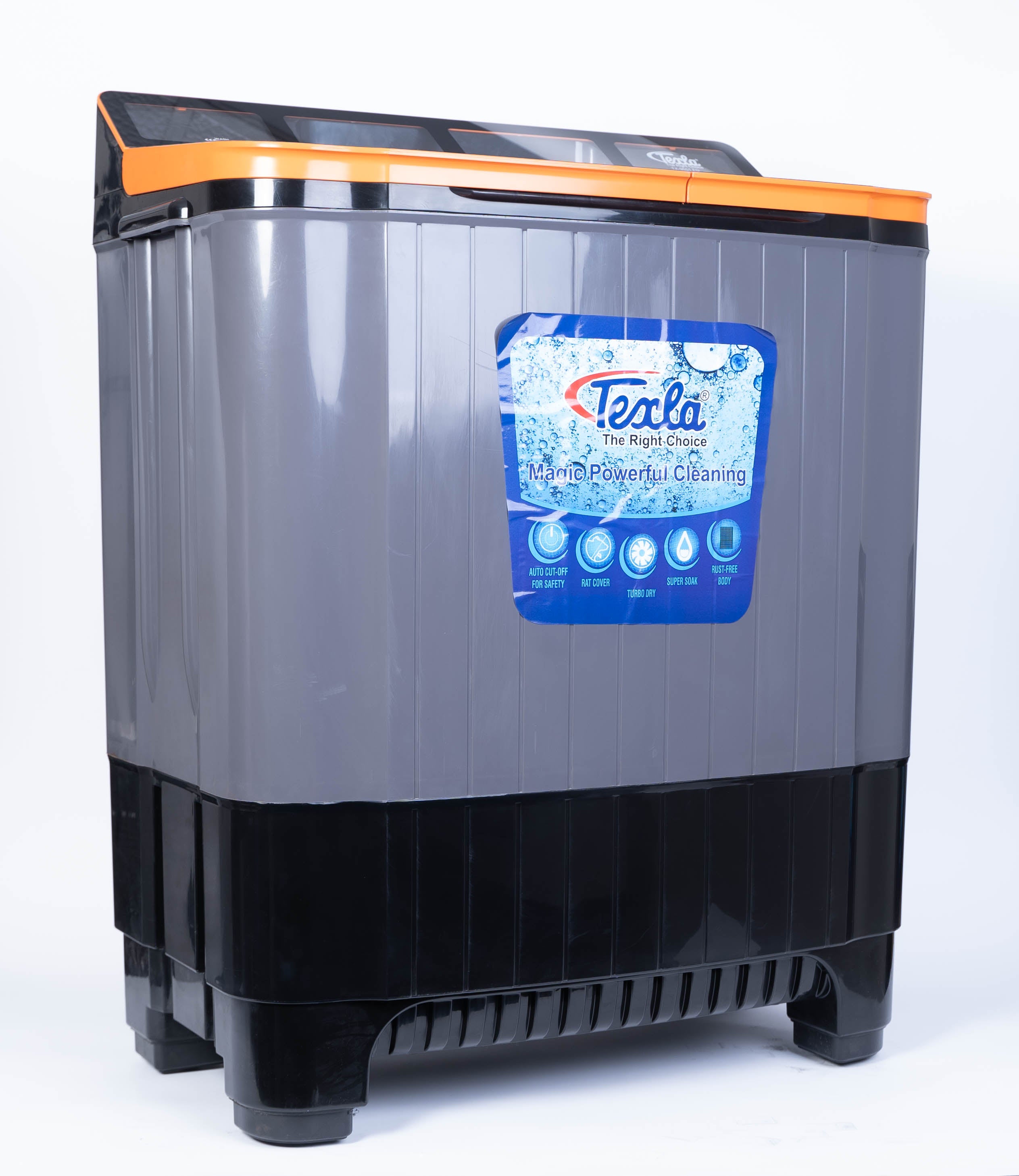 Texla Washing Machine - 9.5 KG - Model (8551)