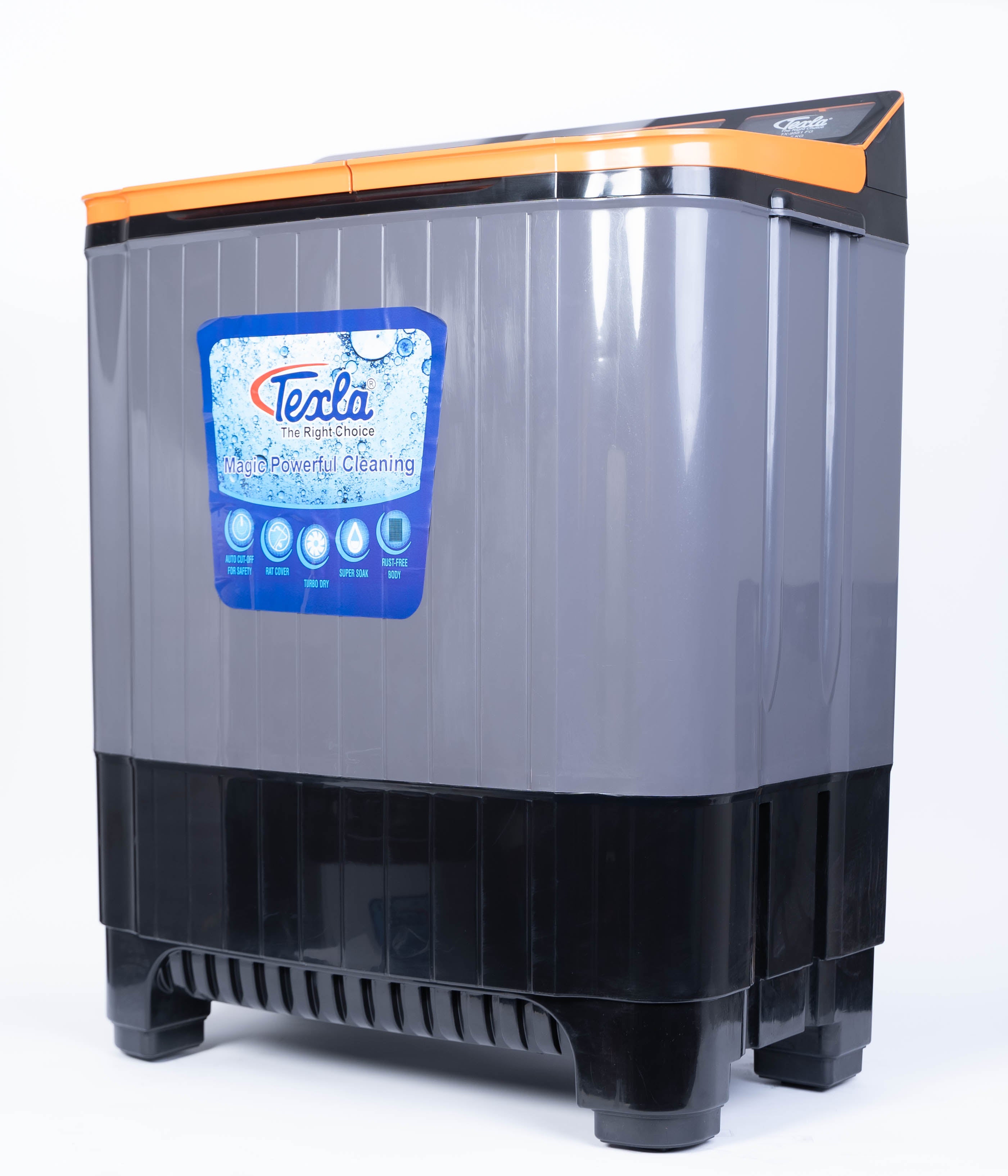 Texla Washing Machine - 9.5 KG - Model (8551)