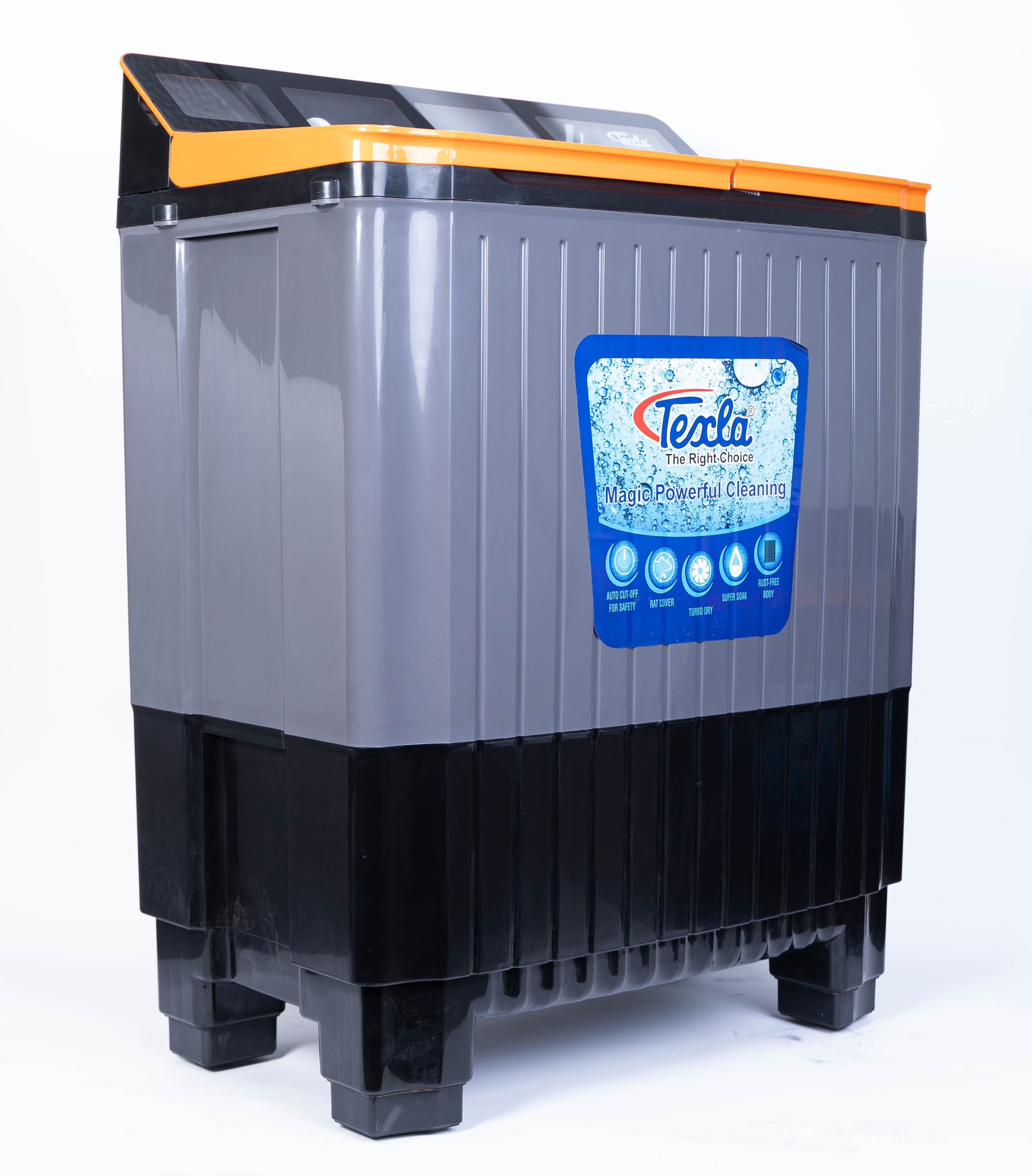 Texla Washing Machine - 8.5 KG - Model (8552)