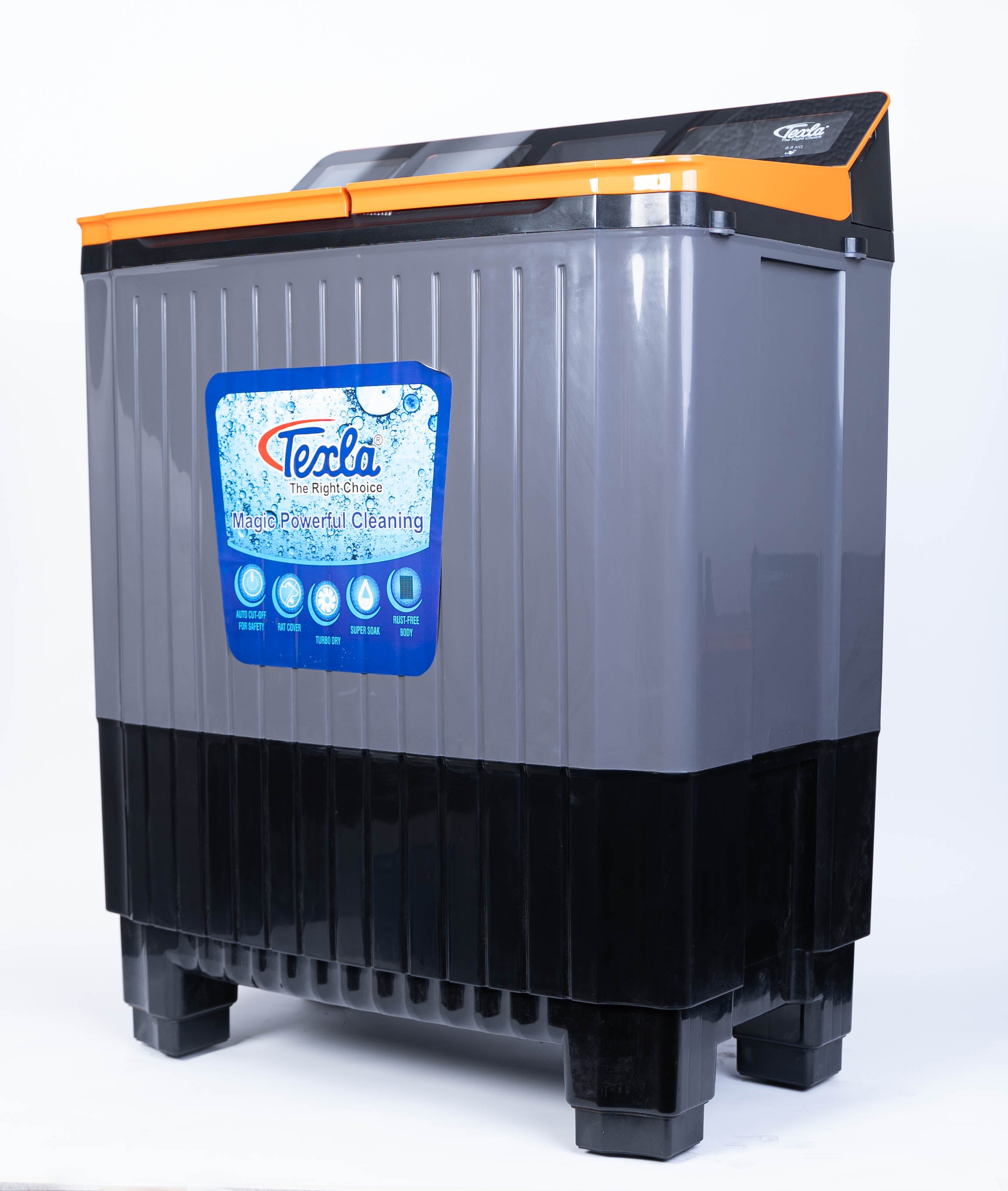 Texla Washing Machine - 8.5 KG - Model (8552)