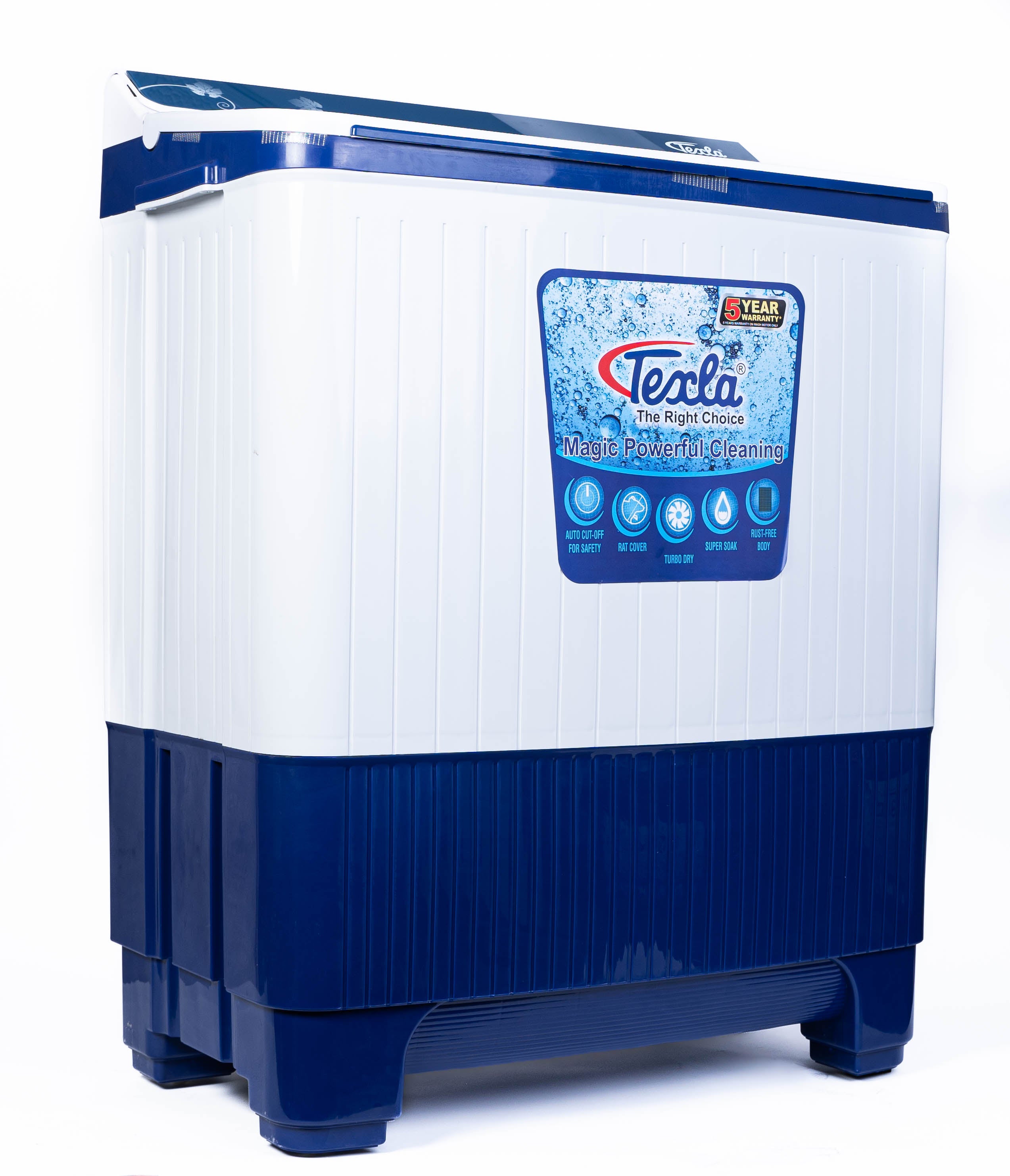 Texla Washing Machine : 9.0 KG - Model (9011)