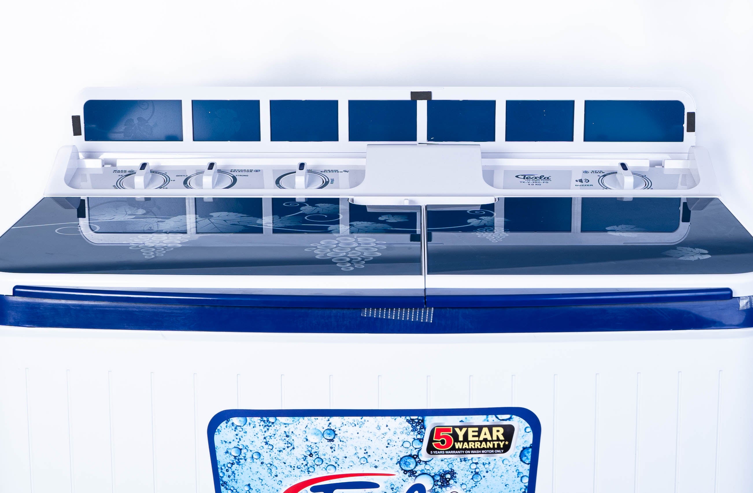 Texla Washing Machine : 9.0 KG - Model (9011)