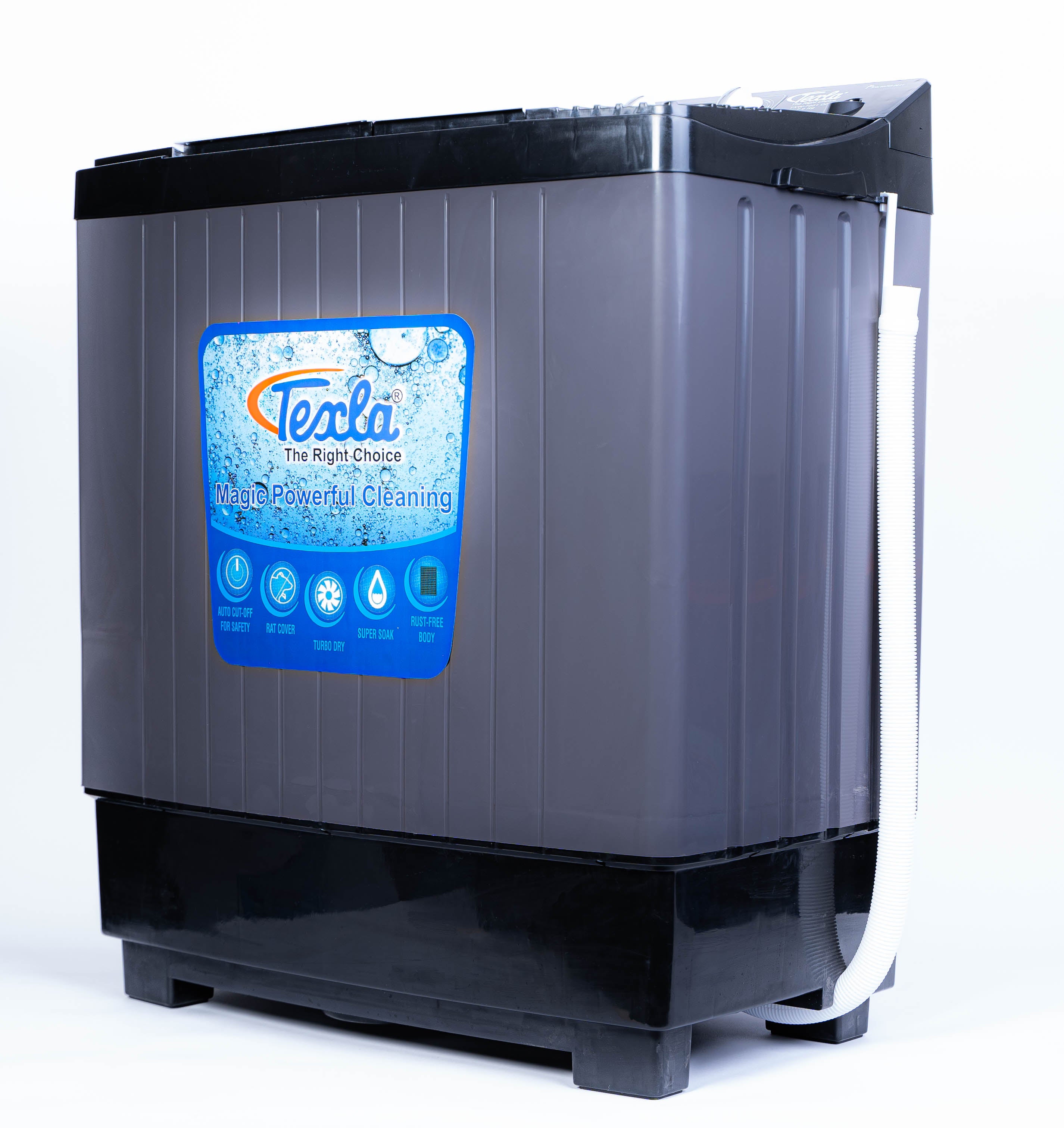 Texla Washing Machine - 7.0 KG - Model (70010P)