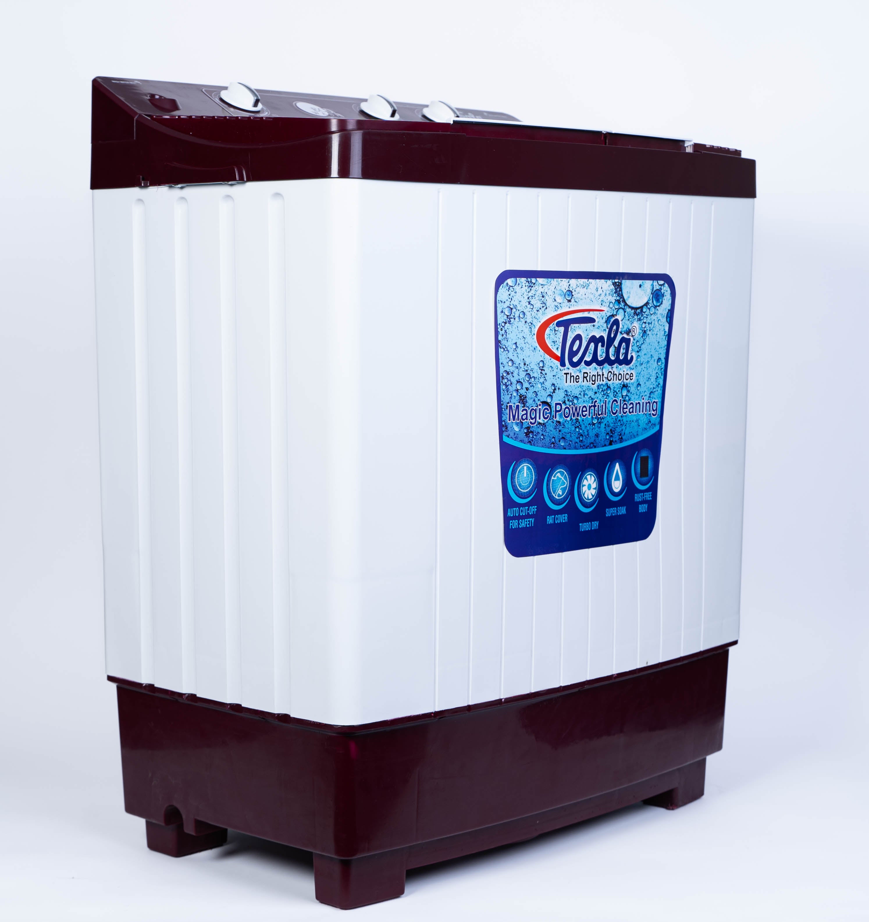 Texla washing machine - 7.0 KG - Model (7001TP)