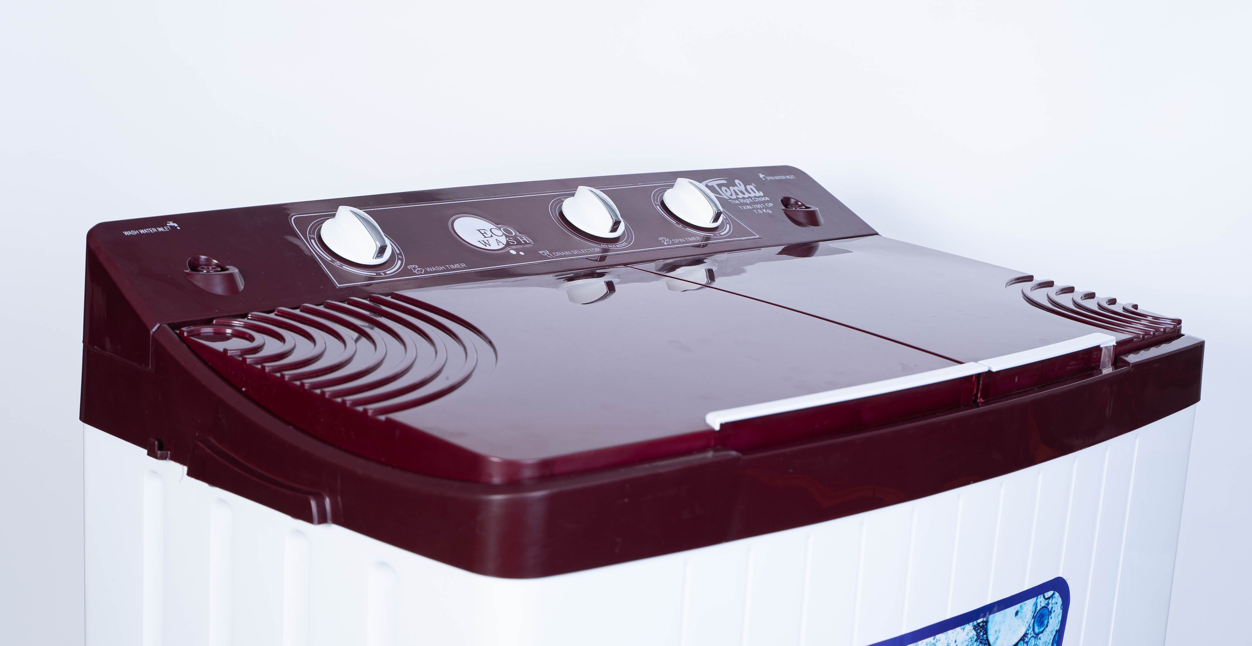 Texla washing machine - 7.0 KG - Model (7001TP)