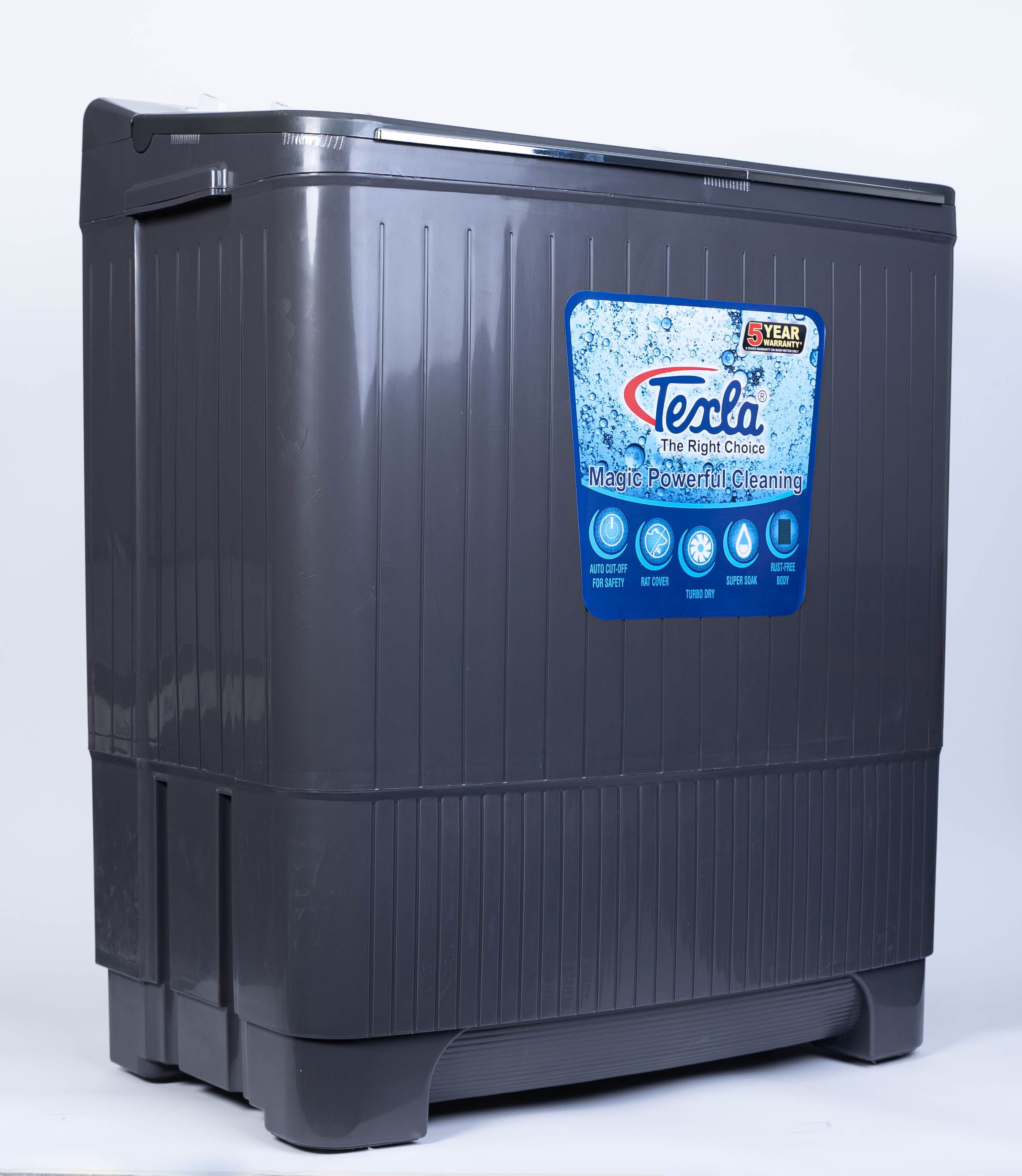 Texla Washing Machine-8.0 KG - Model (8051)